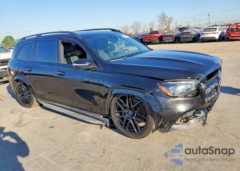 2021 Mercedes-Benz Gls 580 4Matic из США, поврежденный, VIN 4JGFF8GE3MA441786